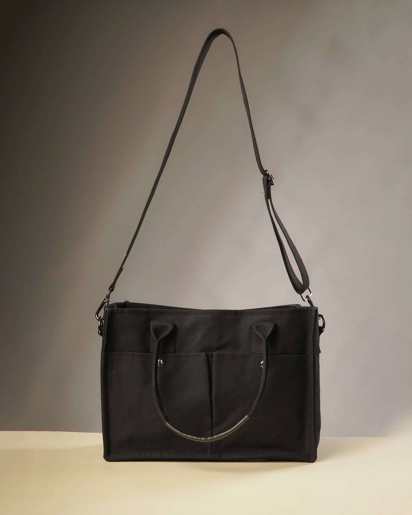 Midnight Canvas Tote