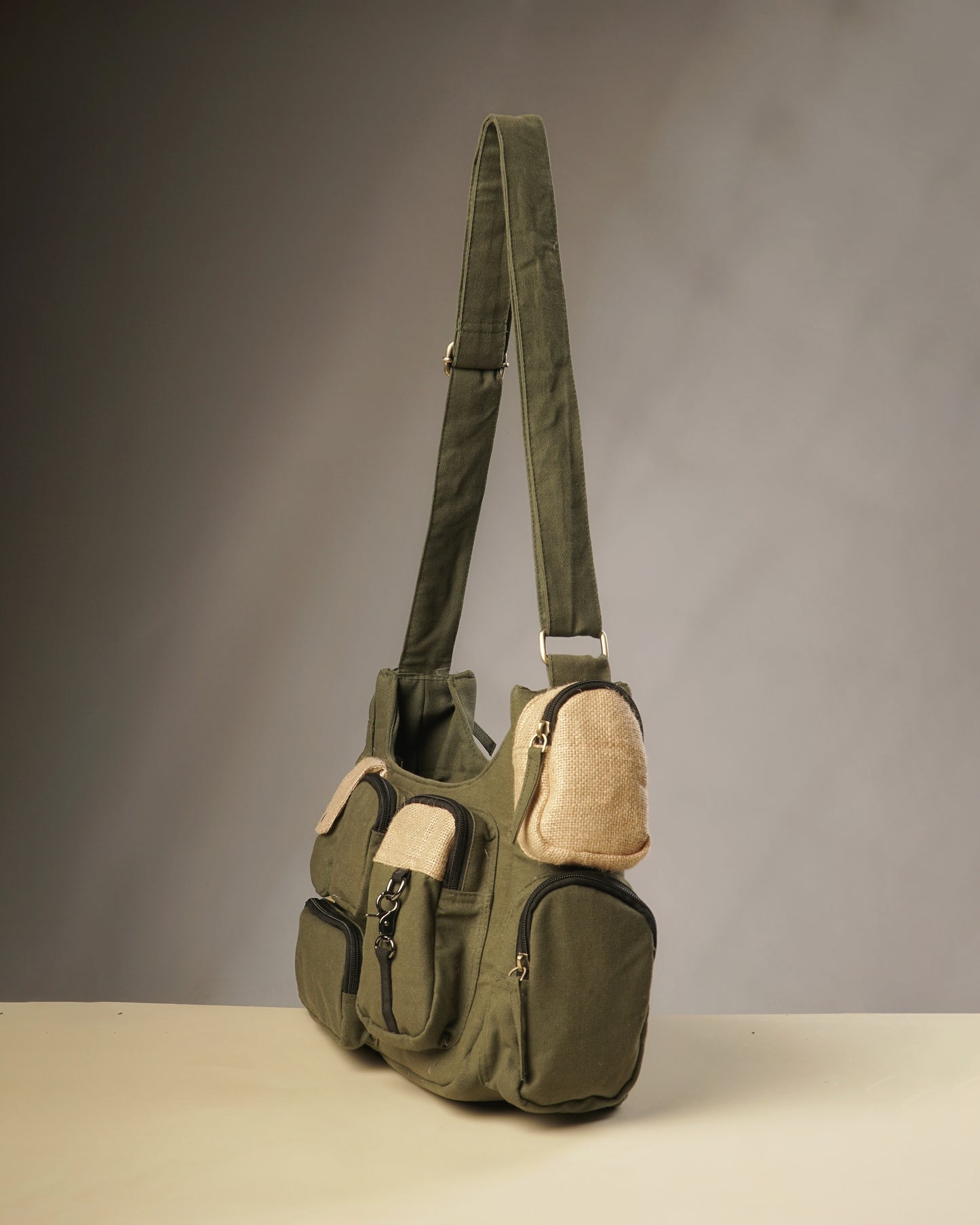 Olive Terrain Utility Bag
