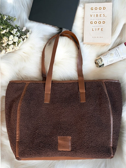 Mocha Cloud Tote