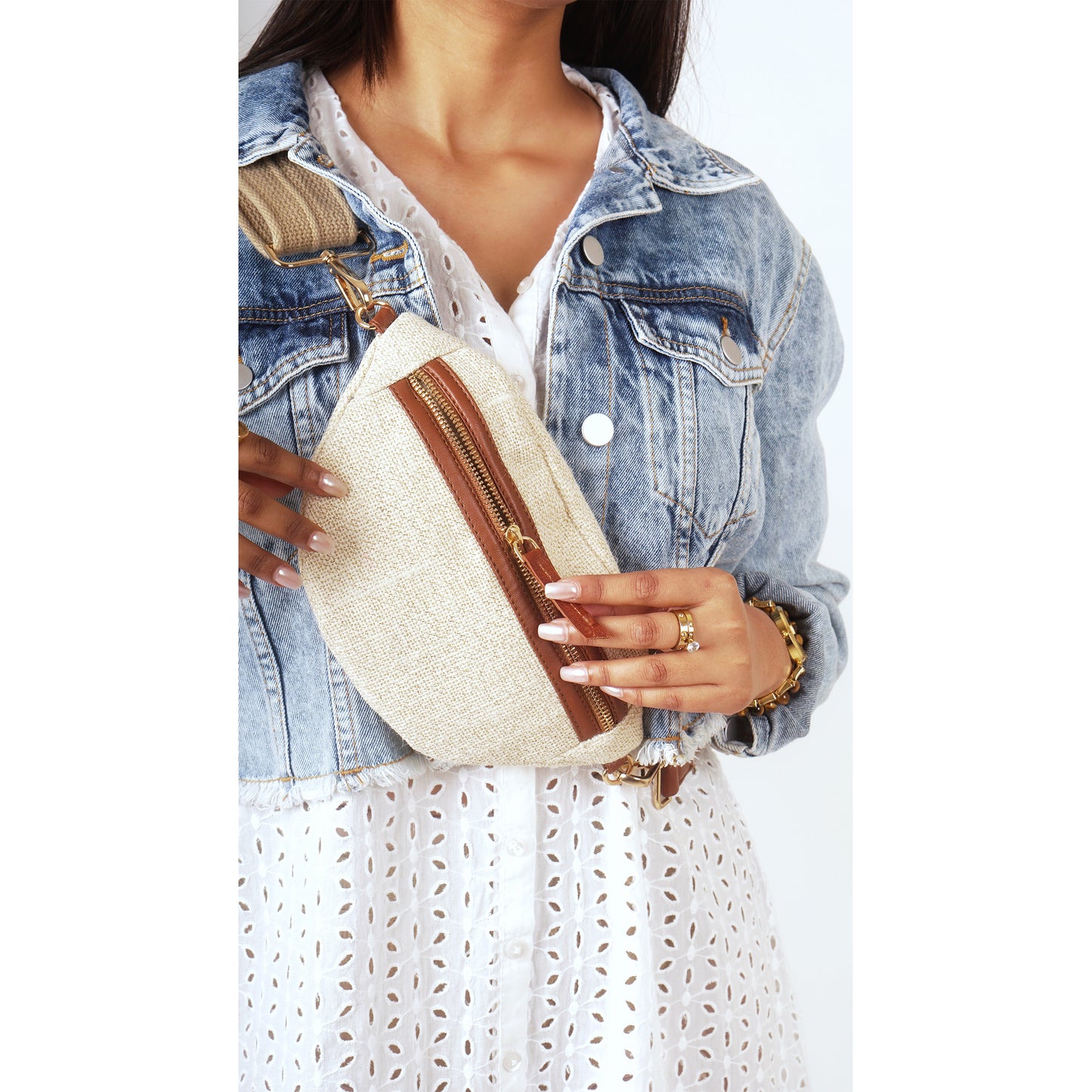 Waist Pouches - Just Beige