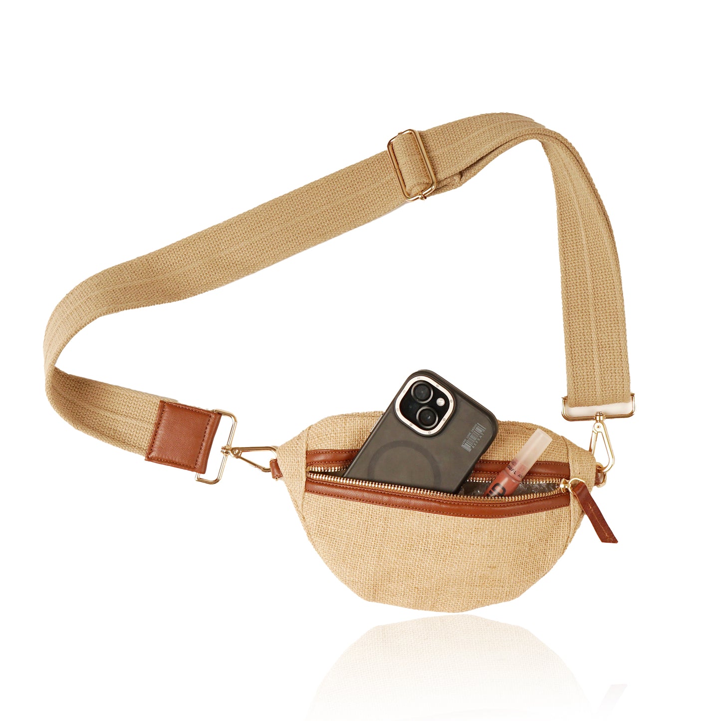Waist Pouches - Just Beige