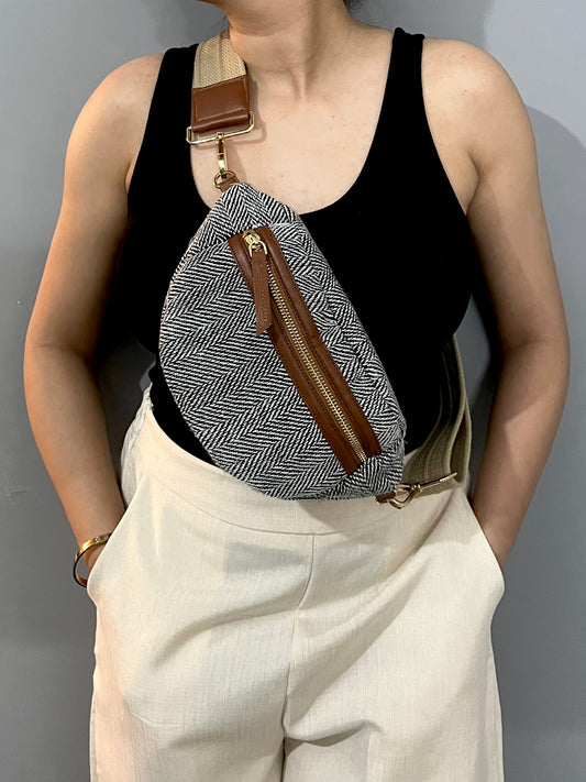 Waist Pouches - Midnight Noir