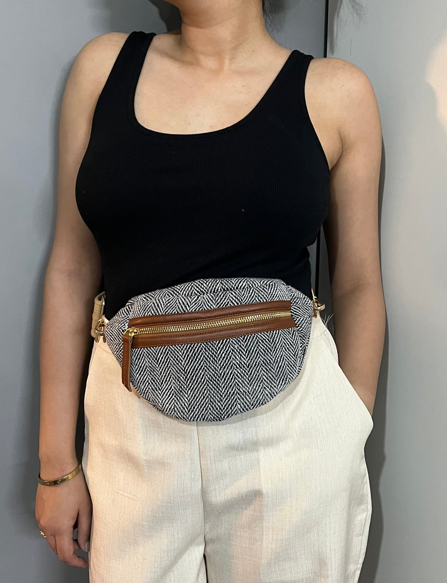 Waist Pouches - Just Beige