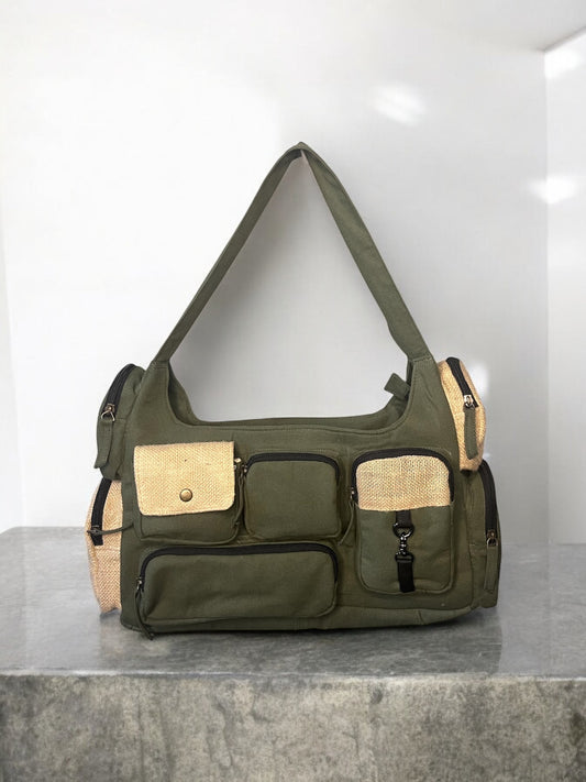 Olive Terrain Utility Bag