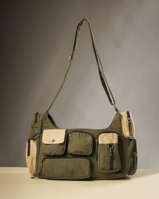 Olive Terrain Utility Bag