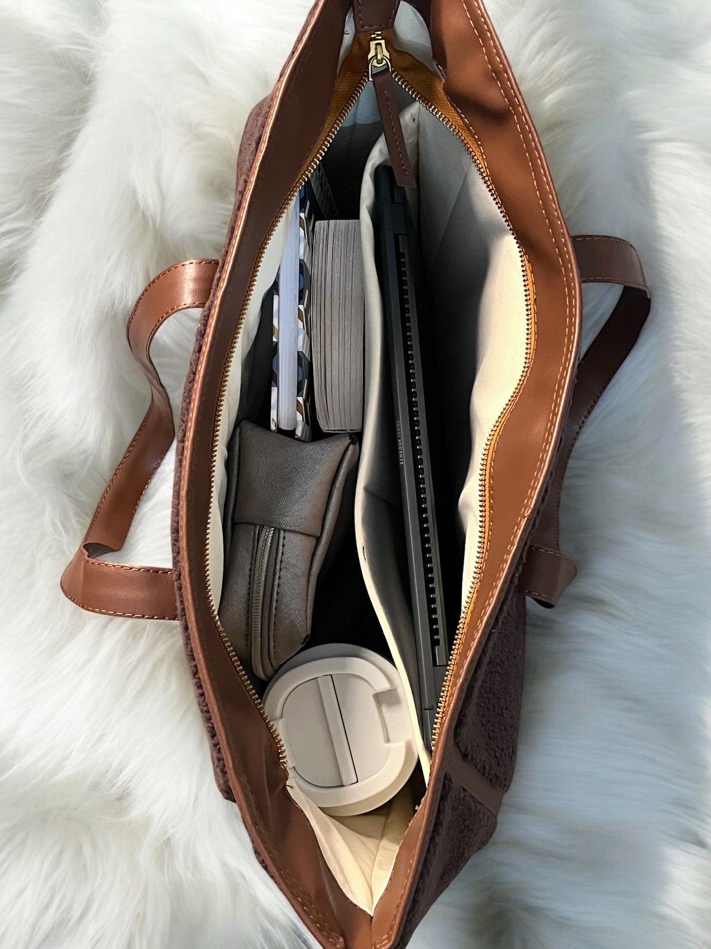 Mocha Cloud Tote