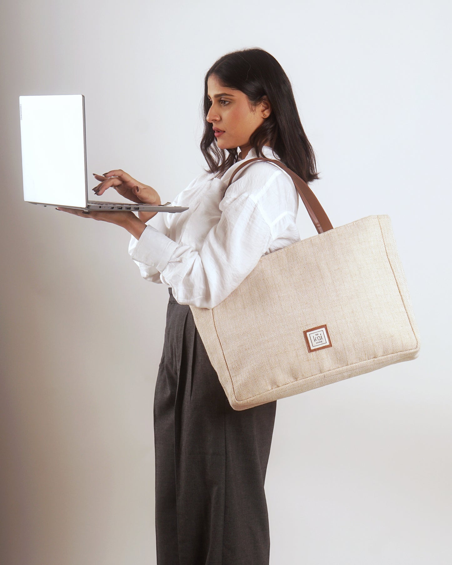 Butter Cream Oversized Tote