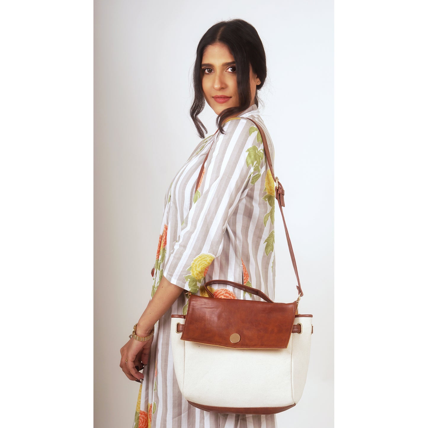 Almond Aura Handbag