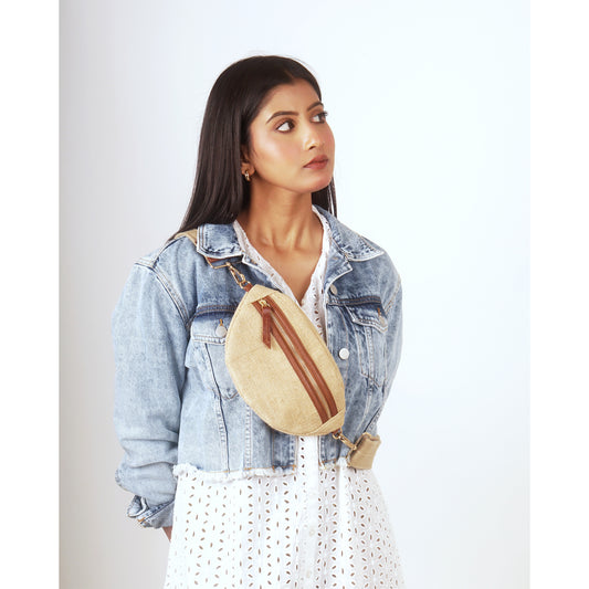 Waist Pouches - Just Beige
