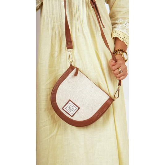 Pearl White Simple Sling