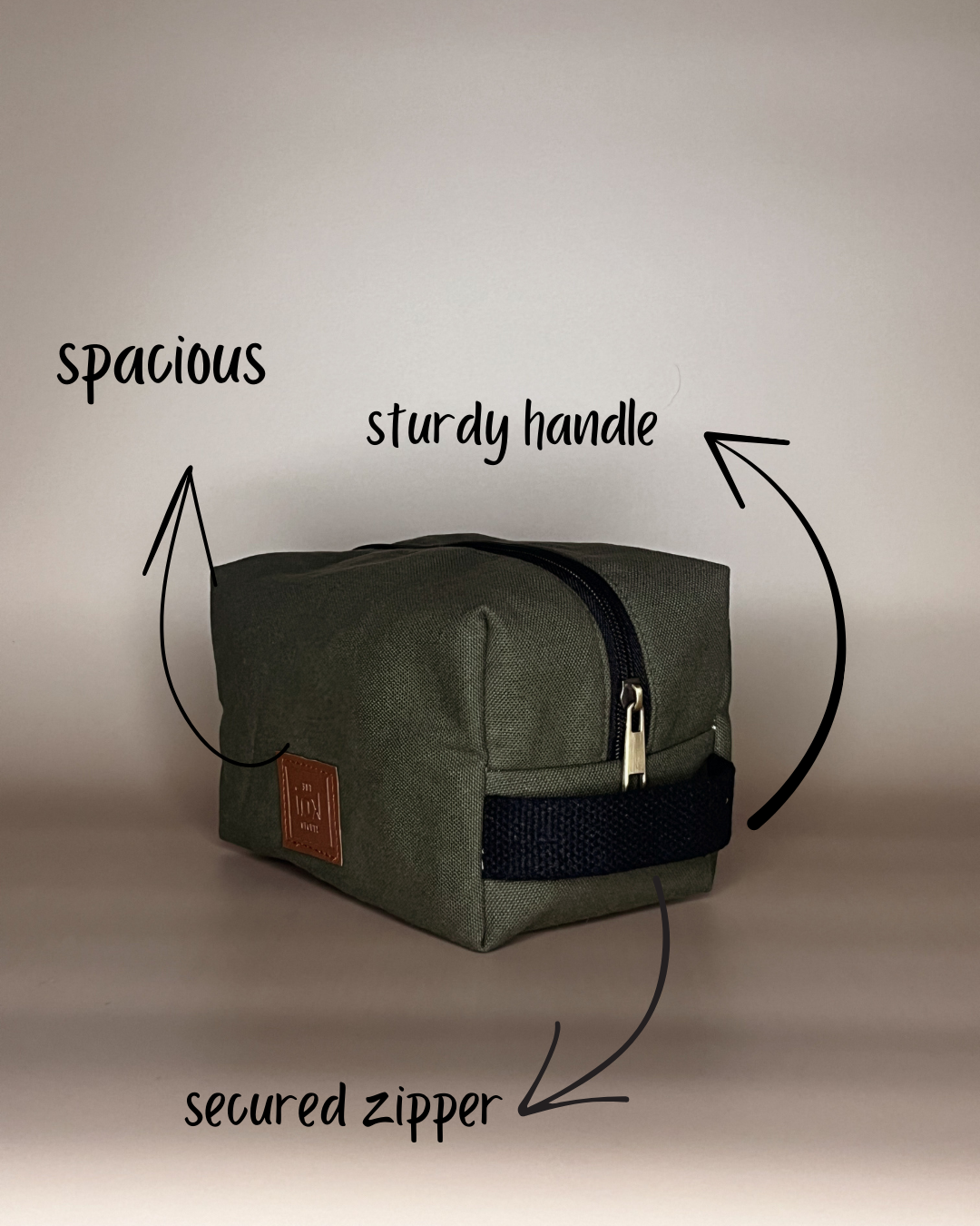 Olive Utility Pouch