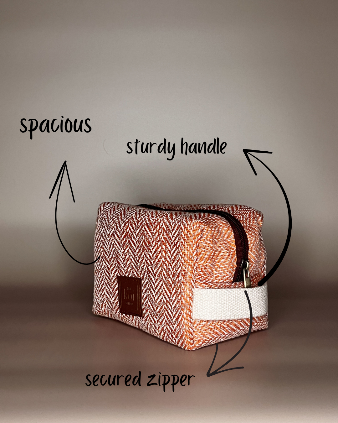 Tangerine Utility Pouch