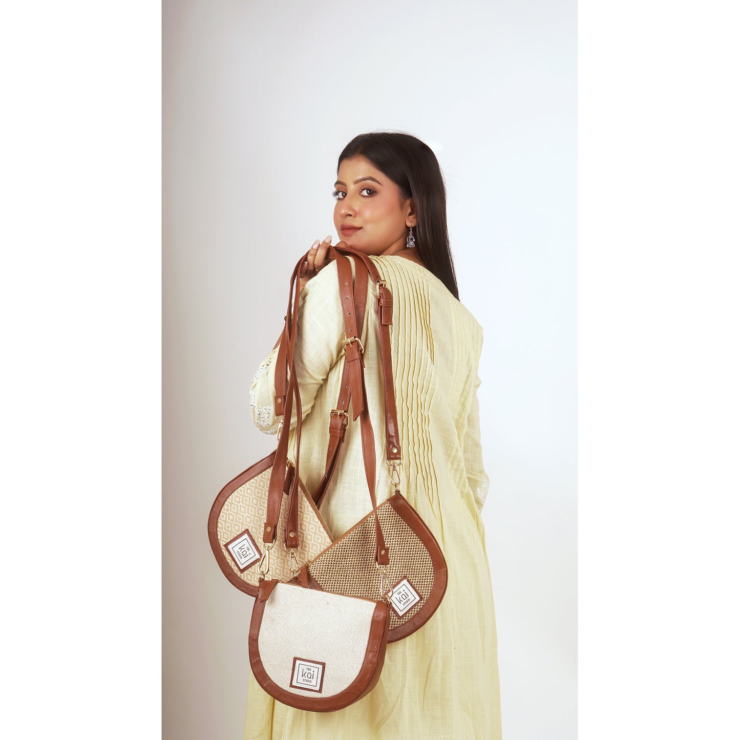 Pearl White Simple Sling